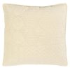 Poszewka pikowana ELEGANT 40x40 wz. cream